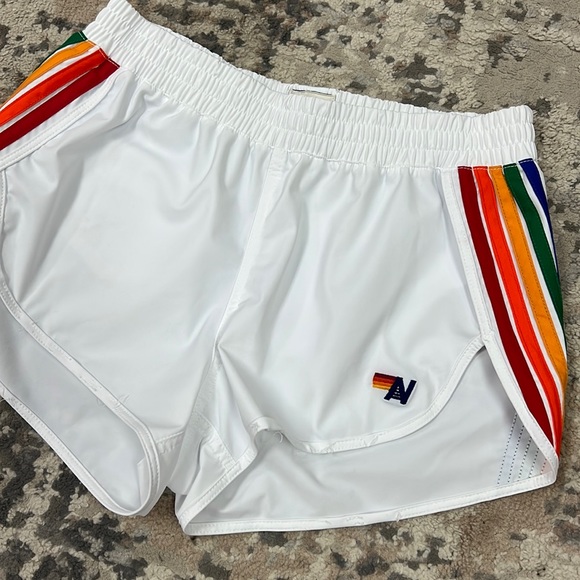 Aviator Nation Pants - Aviator Nation 5 Stripe Shorts